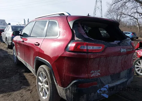 2016 Jeep Cherokee Latitude из США, поврежденный, VIN 1C4PJMCS4GW286720